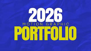 Motion Graphics Portfolio 2026