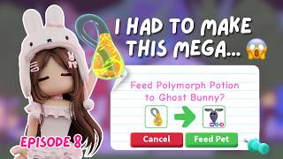 Making a MEGA of what my pet POLYMORPHS into! EPISODE 8