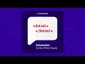 Introduction to this HTML Course, #01 | #theTRANSCENDENT