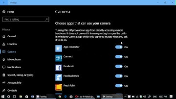 Windows 10 Creators update Camera Privacy settings and what you need to know