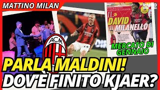 PARLA MALDINI. DOV'È FINITO SIMON KJAER? | Mattino Milan