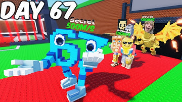 I spent 67 DAYS in Steal A Brainrot! 😍