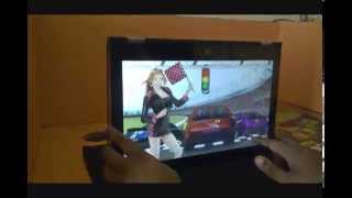 Two in One Car Race in tablet and laptop keyboard mode Ultrabook virtualinfocom  screenshot 4