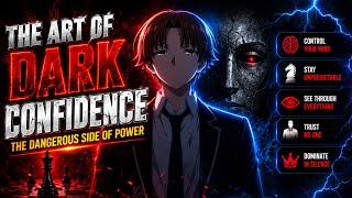The Art Of Dark Confidence ( The Dangerous side of Power)#motivation #personalgrowth #mindsetshift 