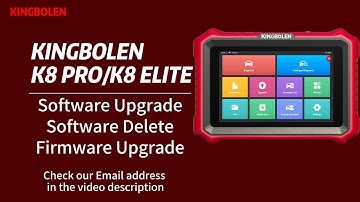 KINGBOLEN K8 PRO/K8 ELITE | How to upgrade software, delete sofware and upgrade firmware