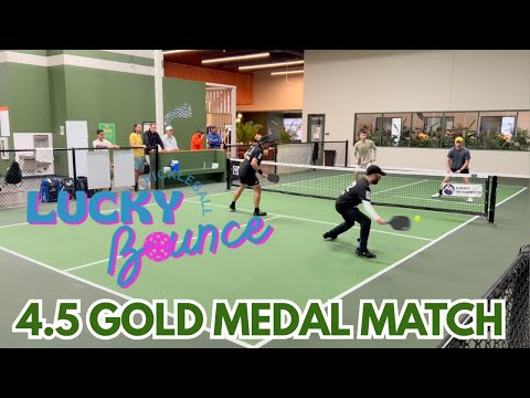 Men’s ￼ doubles 4.5 gold medal match CT summer kickoff tournament 