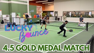 Men’s ￼ doubles 4.5 gold medal match CT summer kickoff tournament 