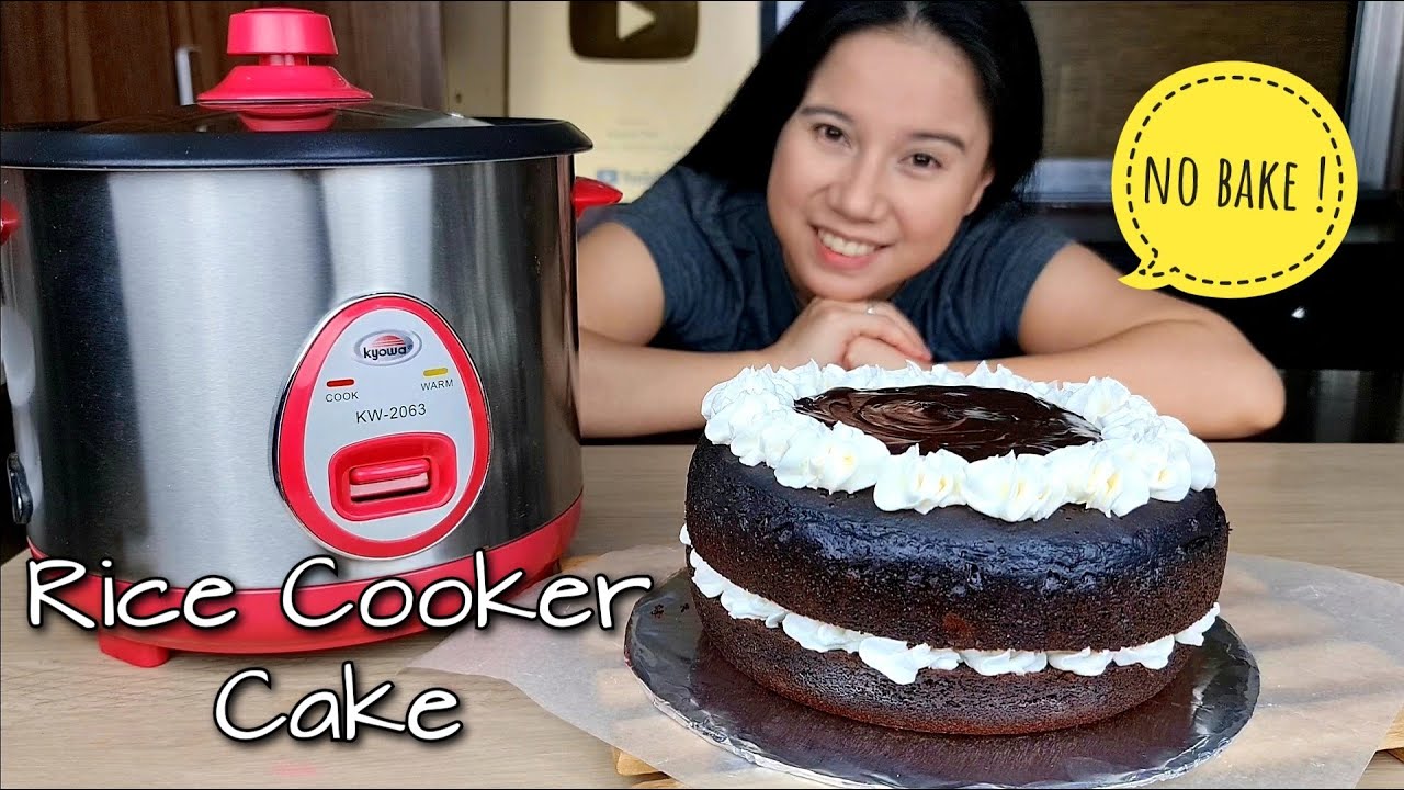 Rice Cooker Moist Chocolate Cake Ang Sagot Kung Wala Kayong Oven!