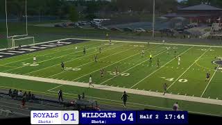 WEGO Wildcat Soccer - Varsity Girls vs Larkin