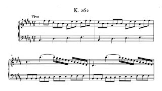 Scarlatti: Keyboard Sonata in B major, K.262