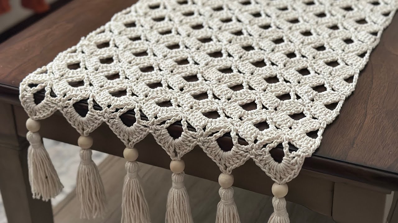 Damla runner/sehpa örtüsü