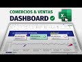 DASHBOARD en Excel para Análisis de Ventas | Sé tu Propio Jefe (Restaurantes &amp; Comercios)