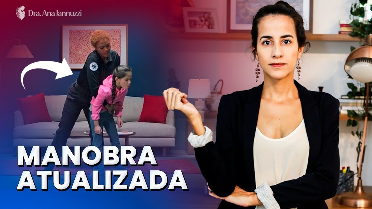 A nova manobra de desengasgo para crianças maiores de 1 ano (atualizada!)