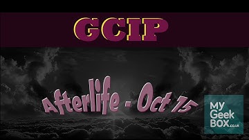 Unboxing My Geek Box October 2015 - Afterlife