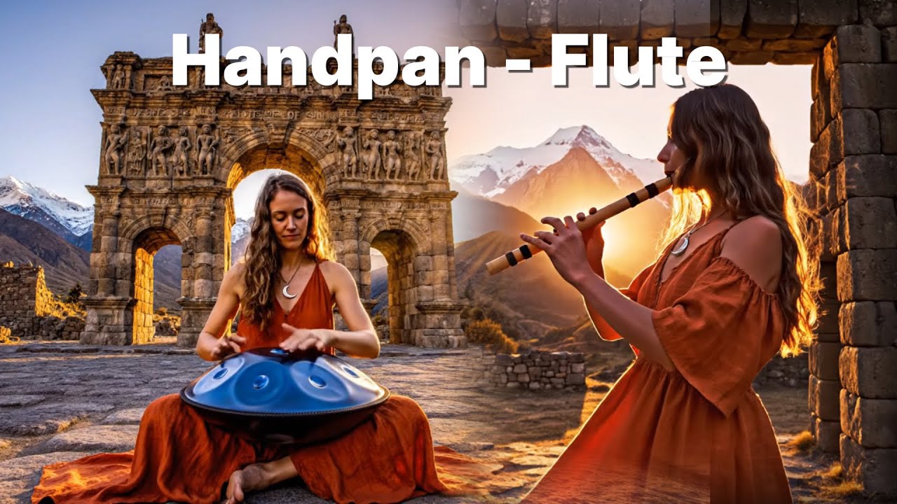 ☀️ Медитация древнего бога Солнца: хандпан и флейта у Врат Солнца (1 час)