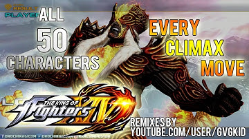 All KOFXIV Climax Moves KO part1