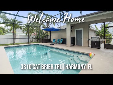 3310 Cat Brier Trail, Harmony, FL home video tour