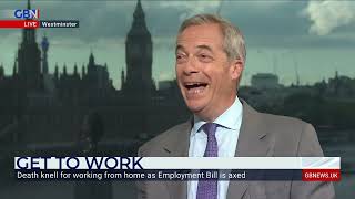 You and I both know people ARE NOT as productive working from home | Nigel debates remote working