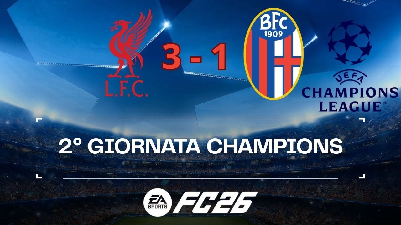 FIFA 26: 2° DI CHAMPIONS LEAGUE