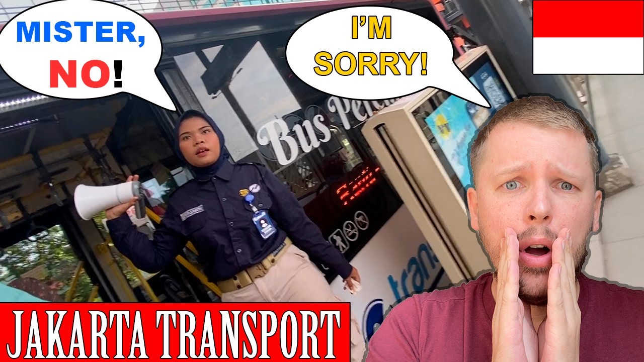 СТРОГИЕ ПРАВИЛА В ДЖАКАРТЕ ТРАНСПОРТ | ИНДОНЕЗИЯ 🚌🚊🇮🇩 (KRL, MRT, BRT)