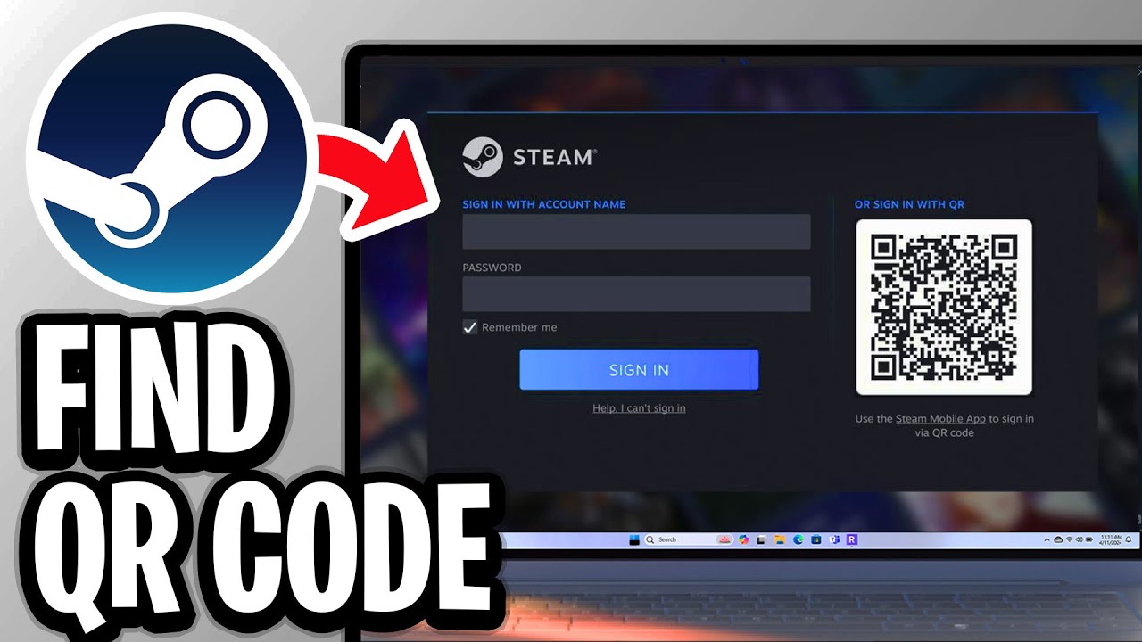 Steam Code Picture How To Find Steam QR Code On PC - Full Guide - YouTube