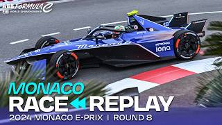 FULL RACE REPLAY | 2024 Monaco E-Prix Round 8 | Formula E