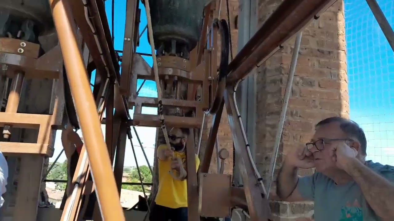 Direttamente dalla torre campanaria, tornano a suonare le campane del Duomo di Finale Emilia
