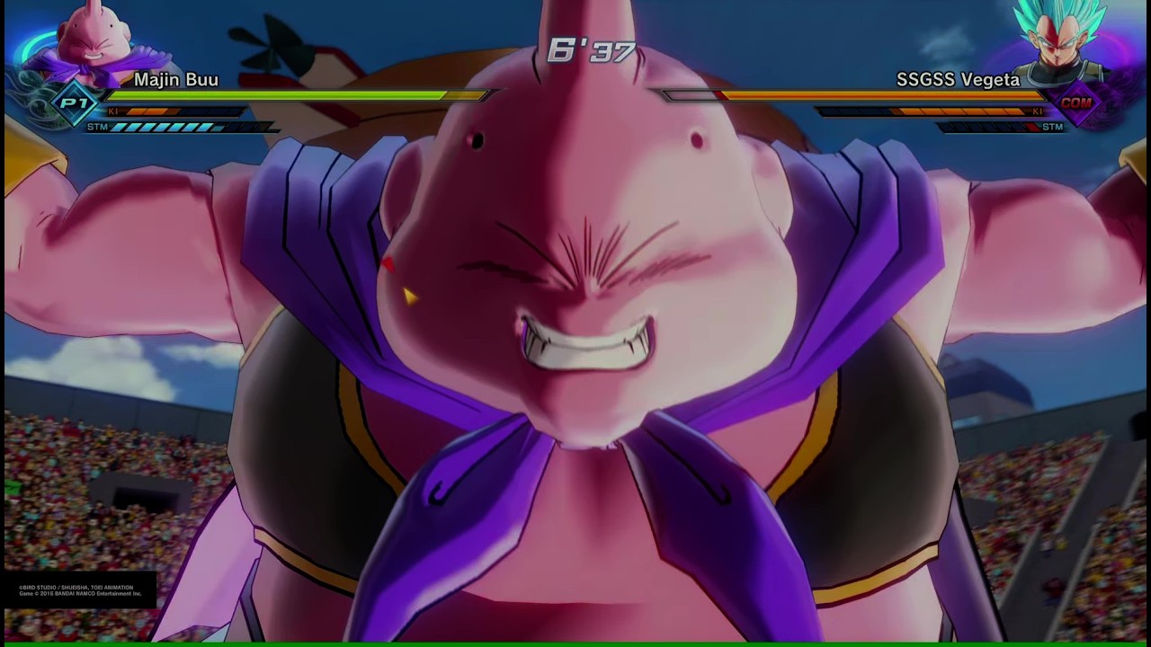 DRAGON BALL XENOVERSE 2: Majin Buu VS. PQ 100
