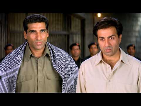 हिन्दुस्तान का नक्शा मैं खुद अपने हाथों से बदलूंगा ! - जबरदस्त सीन - Mukesh Rishi, Sunny Deol