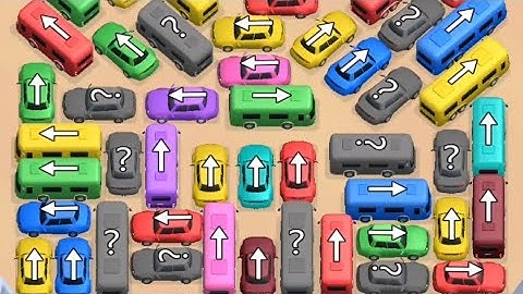 Car Jam Level 35 Game Walkthrough || Bus Out - Bus Jam Puzzle Game