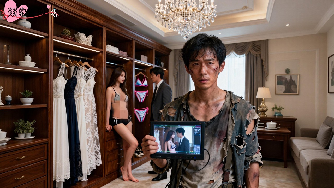 熬夜加班卻在監視裡撞見妻子正和情夫在婚房熱吻纏綿！以為他會忍氣吞聲，豈料他當場離婚轉身消失，邂逅千億女總裁逆襲成首富，前妻哭著求他回頭！#暗流成光