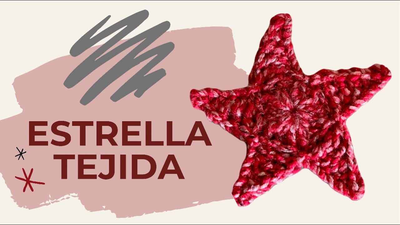 Cómo tejer ESTRELLAS PLANAS a CROCHET (fácil y rápido) | Tutorial paso a paso | Crochet Bohemio