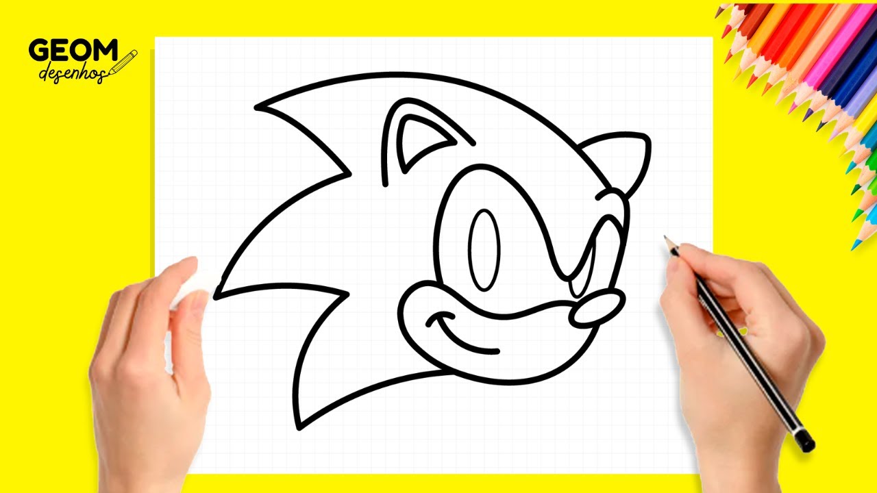 COMO DESENHAR O SONIC PASSO-A-PASSO | HOW TO DRAW SONIC STEP BY STEP ...