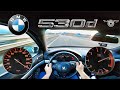 193HP | BMW E39 530d | 100-200 km/h | Top Speed and Acceleration on German Autobahn POV | PART 2