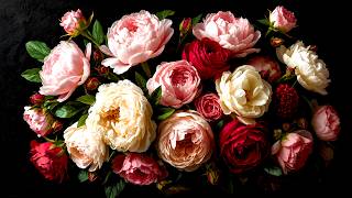 Luxury Floral Arrangement  | 3 Hours Soft Jazz Music | Flower TV Art Screensaver & Home Decor screenshot 4