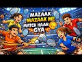 MAZAAK MAZAAK ME MATCH HAAR GYA 😵‍💫 #badminton #badmintonhighlights 