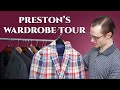 What's in Preston's Wardrobe? - Closet Tour & Menswear Evaluation (Part 1)