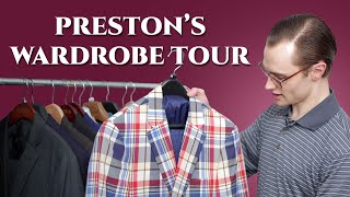 What's in Preston's Wardrobe - Closet Tour & Menswear Evaluation (Part 1)