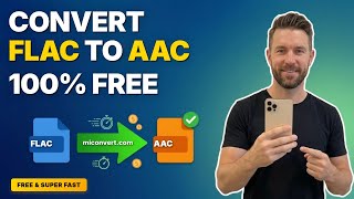 How to Convert FLAC to AAC Online Free | MiConvert Tutorial