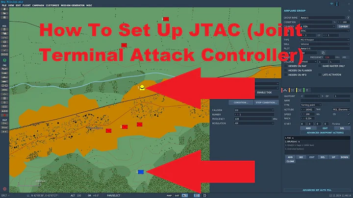 How to set up JTAC in the mission editor (Part 1) DCS Twigg