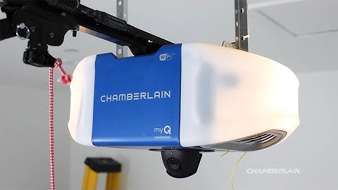 My Chamberlain Garage Door Opener is Beeping