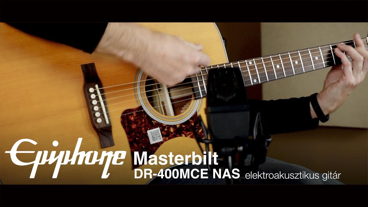 ランキングや新製品 Epiphone Masterbilt DR400MCE オール単板
