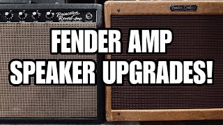 Download Lagu Fender Amp Speaker Upgrades For Princeton Reverb \u0026 Tweed Deluxe!  MP3