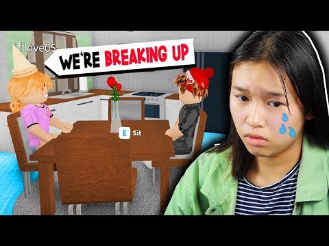 We Broke Up Roblox Bloxburg Roleplay Youtube - when you break up with your roblox girlfriend and your sister starts crying