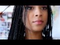 DIY Zoë Kravitz Straight &amp; Sleek Box Braids