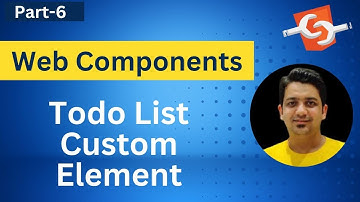 Learn How to Make a Todo List with Web Components! - #6 Anuj Singla Hindi