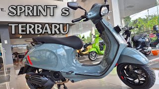 'VERY GOOD' | new VESPA SPRINT s DARK GREY 2025