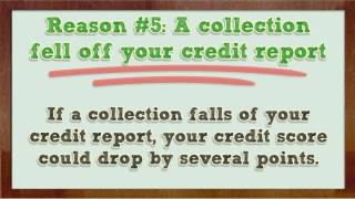 Top Reasons For Sudden Drop In Credit Score