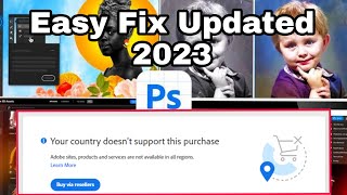 How to Fix your Country Does Not Support This Purchase ? Photoshop Tips