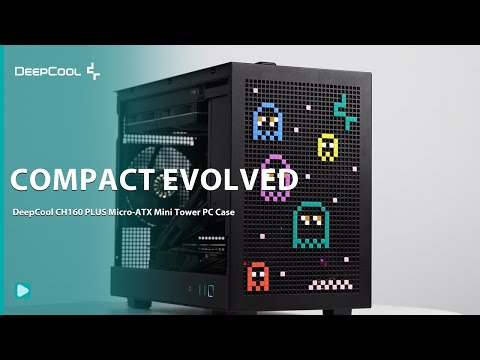 Compact Evolved - DeepCool CH160 PLUS Micro-ATX Mini Tower PC Case
